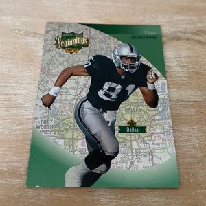 Tim Brown Hall of Fame Las Vegas Raiders WR 1997 Card